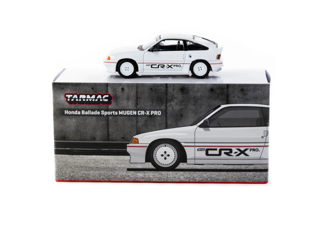 Tarmac Works 1/64 Honda Ballade Sports MUGEN CR-X PRO White